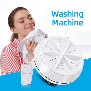 ❆Mini Wash Portable USB Washing Machine Ultrasonic Laundry Cleaning Machine Turbo Bucket Washing Mac