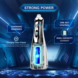 240ml Portable Oral Irrigator Dental Water Flosser USB Rechargeable Waterproof Electric Jet Teeth Cleaning Machine Waterflosser (2)