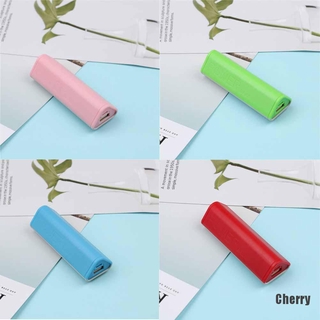 [cherry] 2000mah 5V 1A USB power bank case kit 18650 battery charger diy box for phone