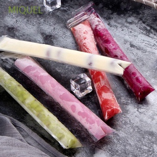 MIQUEL Outdoor Ice Cream Self-sealing Bag Homemade Ice Lolly 20pcs Travel DIY Ice Cream Makers Candy Ice Stick Practical Mold Bags/Multicolor