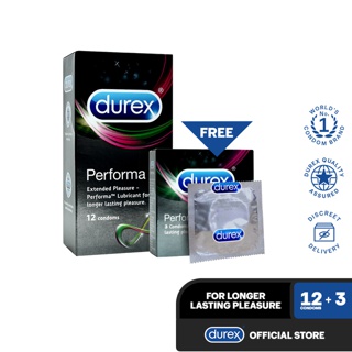 Durex Performa 12s with Free Performa 3s