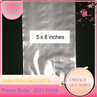 [Restocked] 5x8 inch Poly Plastic Bag Non-Adhesive Packaging Supplies
