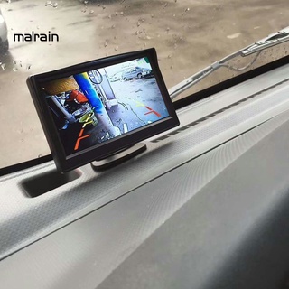 ☾【HOT】 Mal 4.3inch TFT LCD Digital Display Auto Car Rear View Backup Reverse Camera Monitor (3)