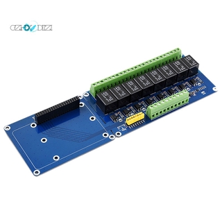 5zk3 Waveshare 8-Channel Relay Expansion Board 40PIN GPIO Header 5V Power Relay ule Board for Raspbe