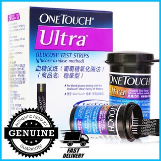 One Touch Ultra Blood Glucose Test Strips 50s | OneTouch Ultra 50 Strips (1)
