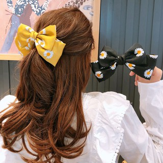 Korean Large Hair Bows Daisy Hair Clips Ins Fashion Hair Accessories for Women Girls