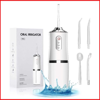 [Stock]Cordless oral irrigator, portable rechargeablewaterproof, suitable for travel and home
