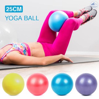 Frew-25cm Yoga Ball Anti-burst Thick Stability Ball Mini Pilates Barre Physical Ball