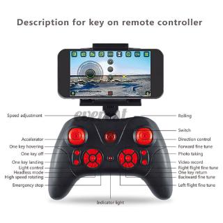 KY101 RC Drone Wifi FPV HD Adjustable Camera Altitude Hold One Key Quadcopter (6)