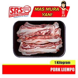 SRS Fresh Pork Liempo 1Kg