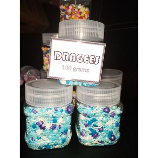 Dragees Candy Sprinkles 100g "Snow Mix"