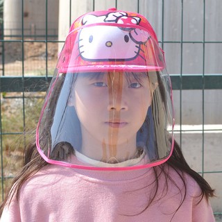 Children's isolation cap anti-epidemic mask outdoor baseball cap anti-fog anti-spitting child cap