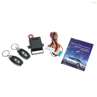 Ready in stock Universal Car Door Lock Trunk Release Keyless Entry System Central Locking Kit With Remote Control Support 1 Million Code Times