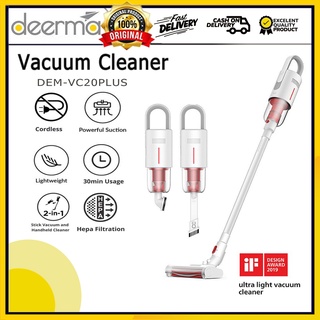 Deerma VC20 Plus Vacuum Cleaner Handheld Cordless Stick Aspirator Lightweight Vacum Home&Car Vaccum