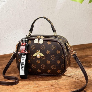 New products✟❂Fashion PU Leather Sling Bag For Women With Keychain
