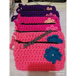 Crochet Cellphone Pouch Wristlet