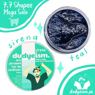 Sirena 100ml (Teal) - Dudyeism Hair Dye Conditioner