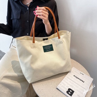 New Original Canvas Bag Female High-capacity Shoulder Tote Bag Korean Fashion Handbag
