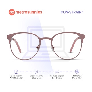 MetroSunnies Lauren Specs Con-Strain Anti Radiation Gaming Eye Glasses Photochromic For Men Women