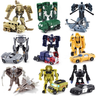 Mini transformation Robot Action Figure Toys Cars Robot Toys Classic model Toys For Children Gifts
