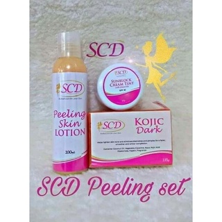 Body Sunscreen & After Sun▪◘Origanal SCD Peeling Lotion Set Big 100ml(LOTION,SUNBLOCK,SOAP)