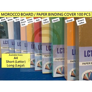 Morocco Board (100's) / Paper Binding Cover 230gsm