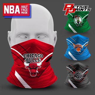 Basketball (East Teams) Half Face Tube Mask [For Bike | Rider | Motorcycle]