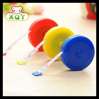 ⚡️ XQT COD ⚡️ 1.5M Small Plastic Retractable Tape Measure Office School Supply (Random Color)-Z338