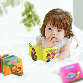 Kids Soft Cloth Books Rustle Sound Infant Educational Toys