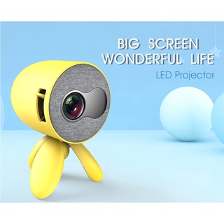 ✙✁YG220 Mini Projector 480*272 Pixels Supports 1080P HDMI USB Portable Pocket Cute Projector Video Player Kids Gift (4)
