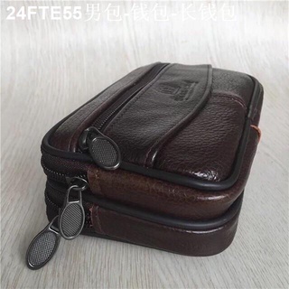 Men Bags✥❒Emi-PU Leather Men Cellphone Wallet For Belt &Belt Bag