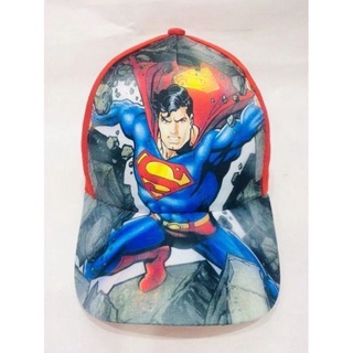 Super Man cartoon characters kids fashion Cap