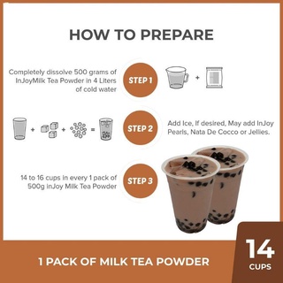 Chocolate Milk Tea✔❇☄Injoy - Chocolate Milktea Powder 500g