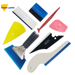 Car Window Tint Tool Kit Vinyl Wrap Film Carbon Fiber Sticker Wrapping Tool Carbon Foil Tinting Squeegee Film Application