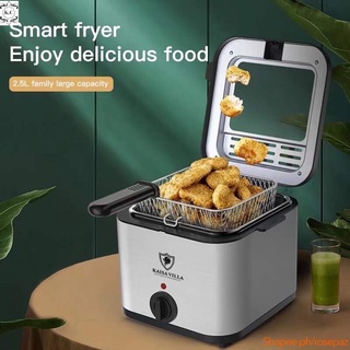 K.C☆Good Quality☆ Professional-Style Electric Deep Fryer french fries frying pan electric deep fryer (2)