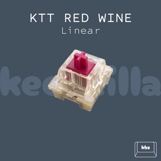 ✆✗♕KTT Red Wine Linear Switch Mechanical Keyboard Switch SMD LED 3 pin