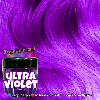 Ultra Violet Technicolor Hair Semi Permanent Hair Dye