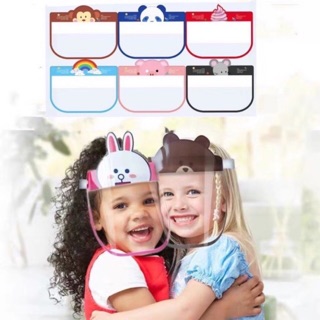 Face Shields For Kids Portable Anti-fog Full Face Shield Disposable Protective Personal.