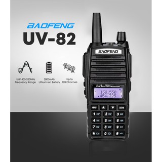 Baofeng UV-82 Dual Band (VHF/UHF) Portable Two way Radio Walkie Talkie