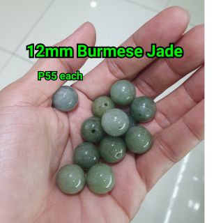 12mm Burmese Jade stone