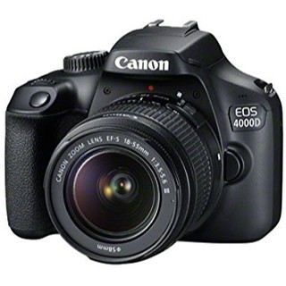 【New】Canon EOS 4000D DSLR Camera with 18-55 III Lens