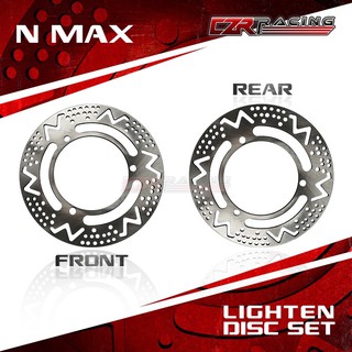 CZR racing THAILAND LIGHTEN DISC FOR NMAX V1 2019 SET FRONT AND REAR 230MM