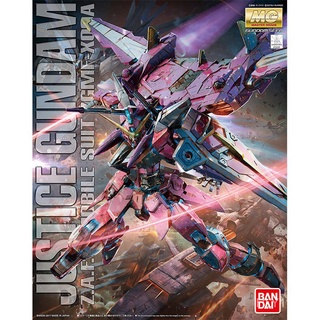 【Genuine】【Spot】Bandai MG 1/100 Assembled Model SEED Aslan Justice Gundam Just up【On the Same Day Shipping】