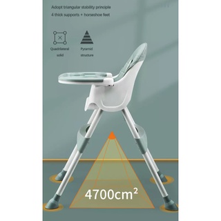 Baby High Chair With Compartment Booster Toddler High Chair (3)