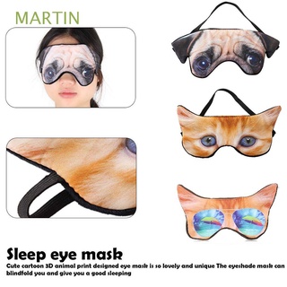 MARTIN Cat Eyepatch Dog Eyeshade Eye protection 3D Cover Cute Sleep 1 PC Soft Blindfold