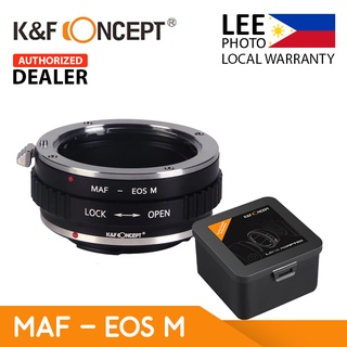 K&F Concept MAF-EOS M Minolta A / Sony A Lenses to Canon EOS M Camera Mount Adapter (Lee Photo)