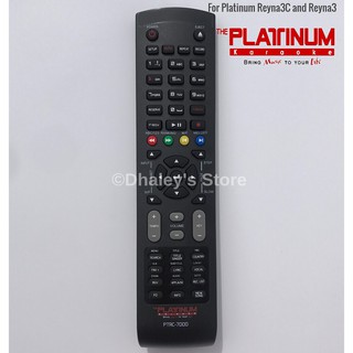 Original Platinum Karaoke Handheld Remote PTRC-7000 For Reyna3C and Reyna3 player