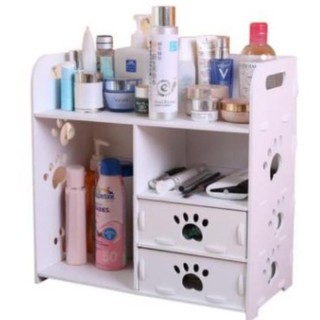 Storage rack for skin and cosmetics
