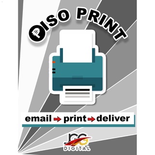 Printing▼▫❏PISO PRINT Document/Module/Book/Workbook [A4/Short/Long] BLACK AND WHITE ONLY