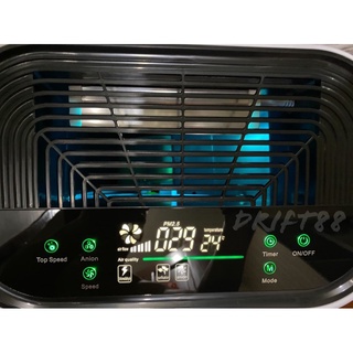 ☢﹍∏Air Purifier with UV LIGHT 5 Stage Filtration HEPA Filter & UV Light,Timer,LCD Touch Panel & Remo